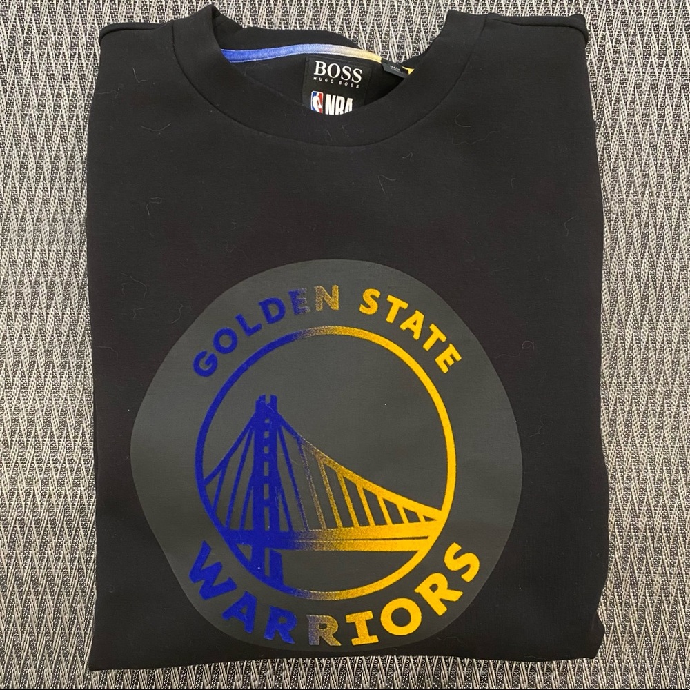 BOSS x NBA 1.0 Collection (Golden State Warriors) Pull Over Sweatshirt